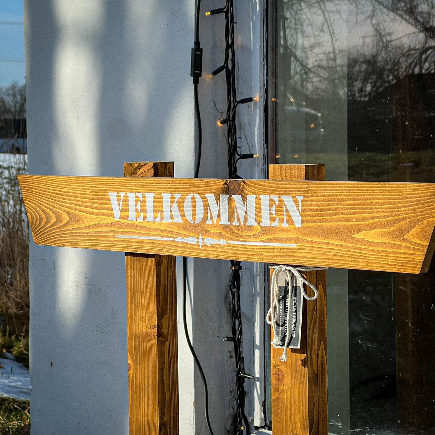 Plantekasse - 'Velkommen'