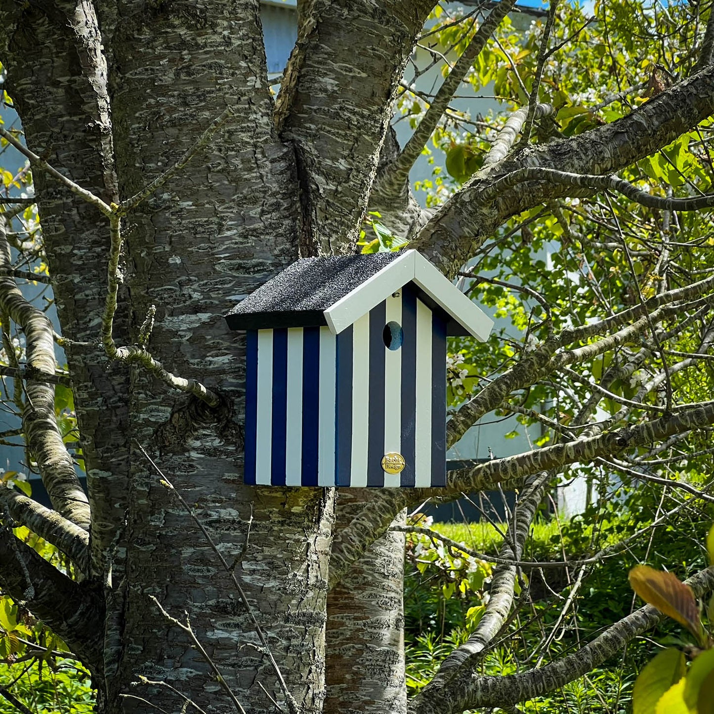 Fuglehus til musvitter - 'Badehus'