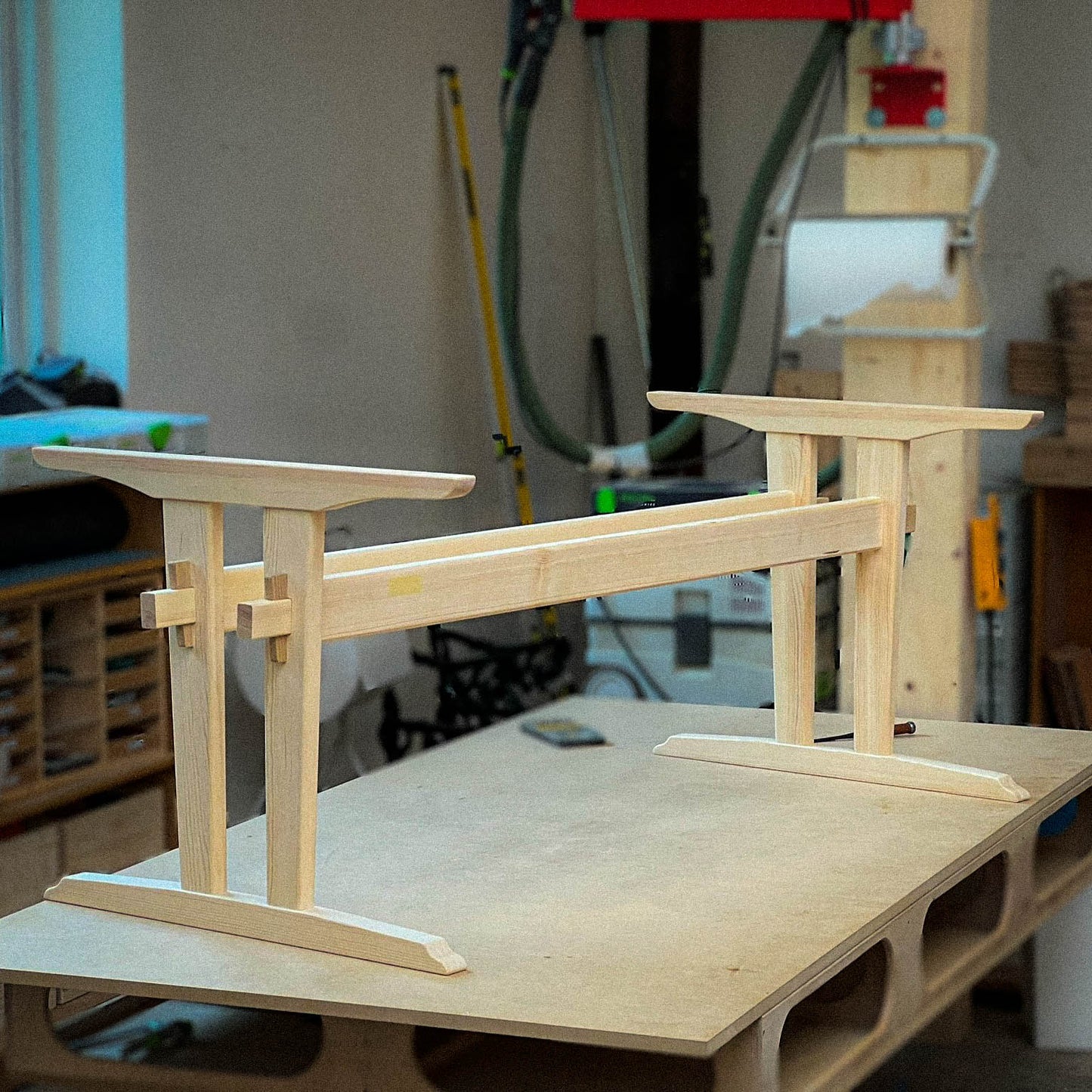 Plankebord - med 'Shaker' stel
